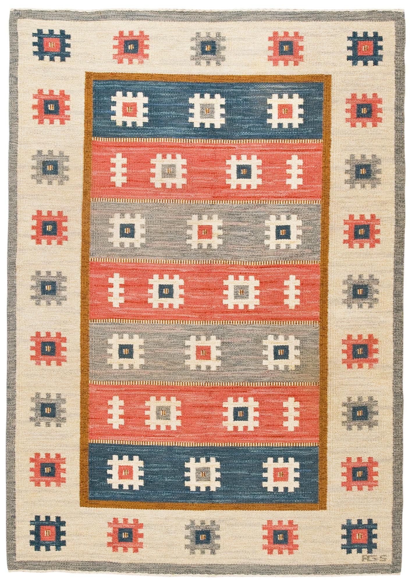 MATTA. Rölakan. 239 x 168 cm. Signerad AGS (Anna Greta Sjöquist).