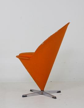 STOL, "Cone-chair", Verner Panton för Plus Linje A/S, Danmark.