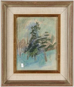 Siri Derkert · SIRI DERKERT, pastell, signerad.