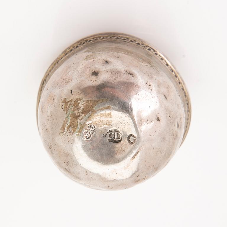 Tumbler, silver, Christian Dalbeck (active 1716–1721), Kristianstad.