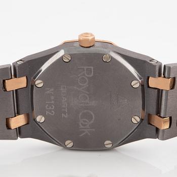 Audemars Piguet, Royal Oak, "Tantalum", wristwatch, 24.5 mm.