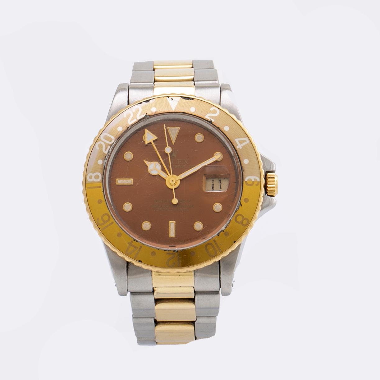 ROLEX, GMT-Master II, "Root beer".