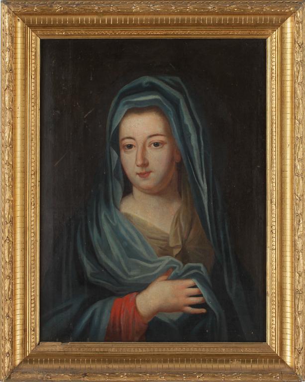OKÄND KONSTNÄR, olja på duk, 1700-tal, ej signerad.