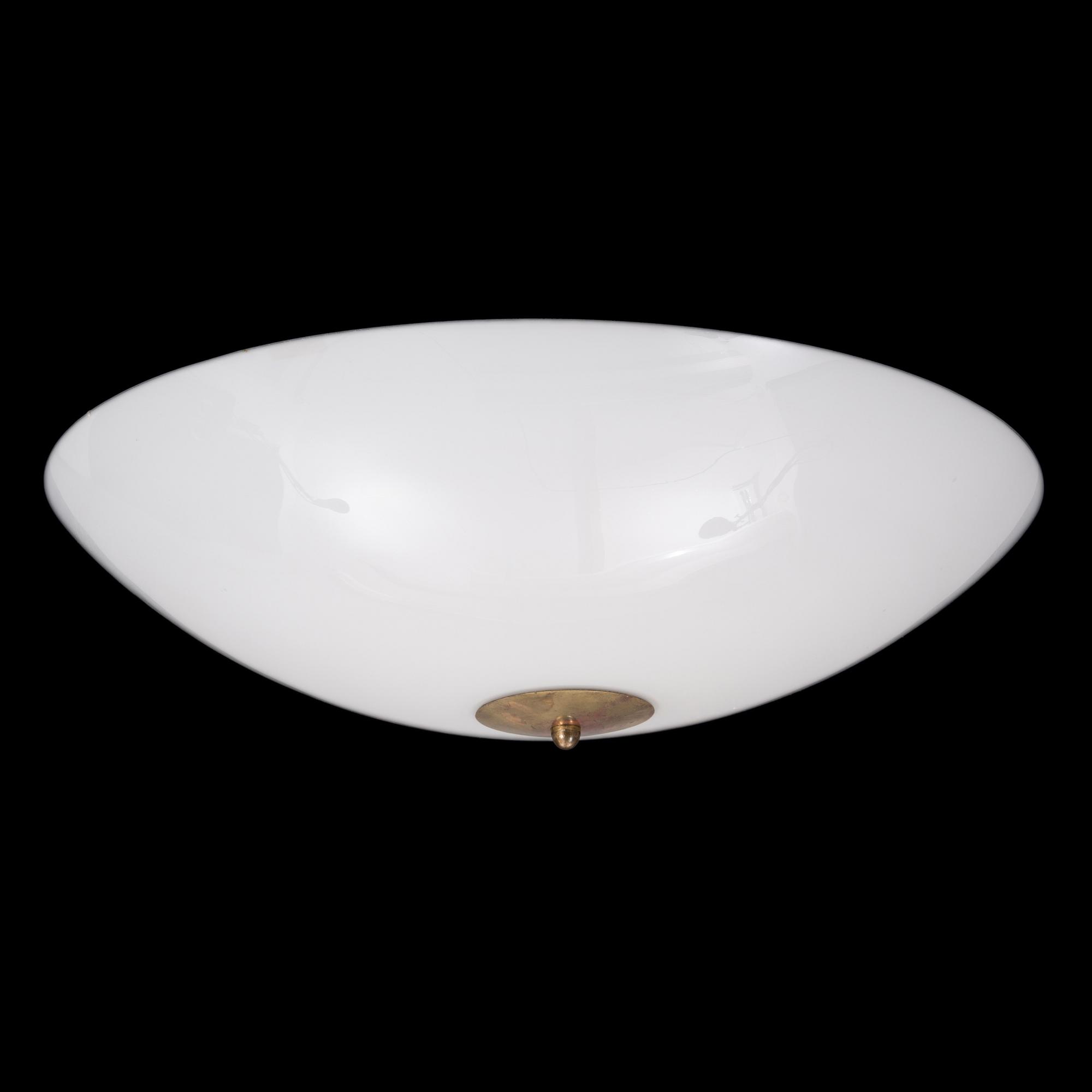 Kattovalaisin / plafondi, malli 80220, Idman, 1900-luvun puoliväli.