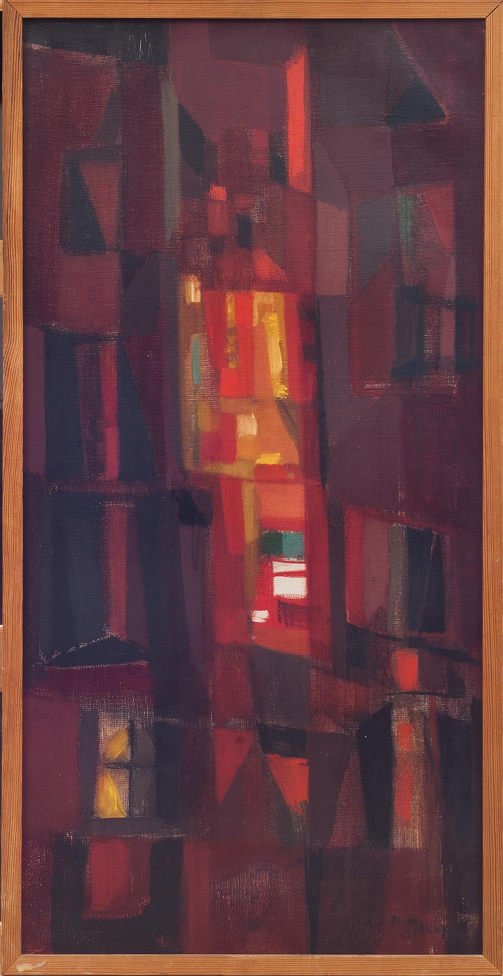 MARCEL MOULY, olja på duk, signerad och a tergo daterad Paris 1952.