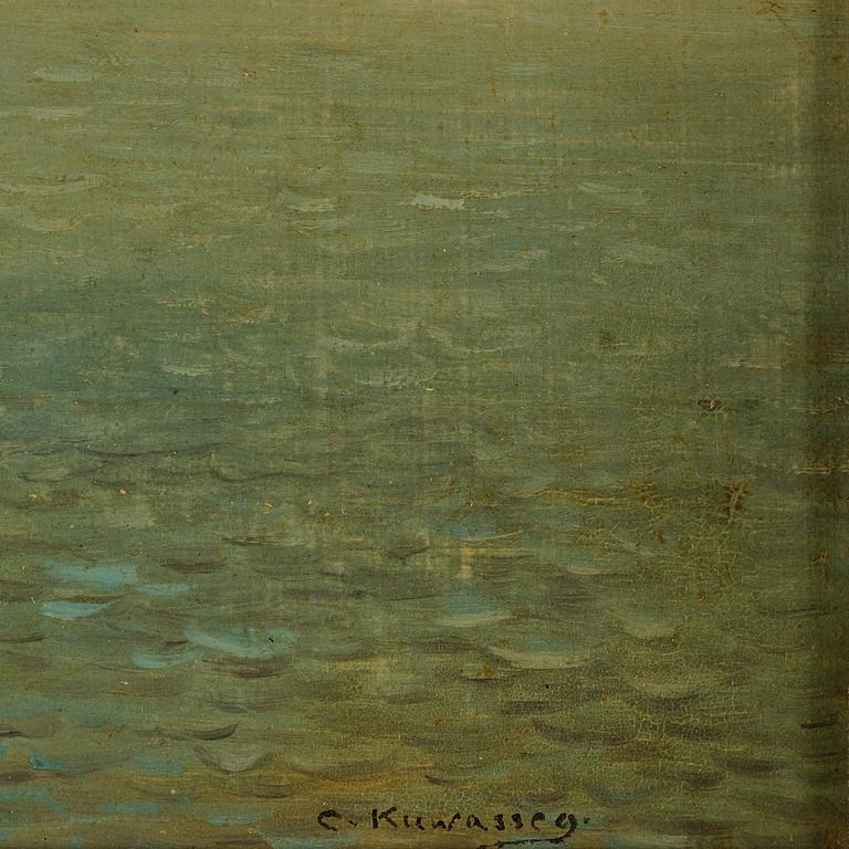 Charles Kuwasseg, Vy från Konstantinopel.