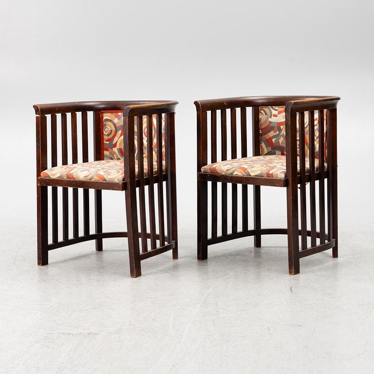 A three-piece sitting room suite, early 1900s.