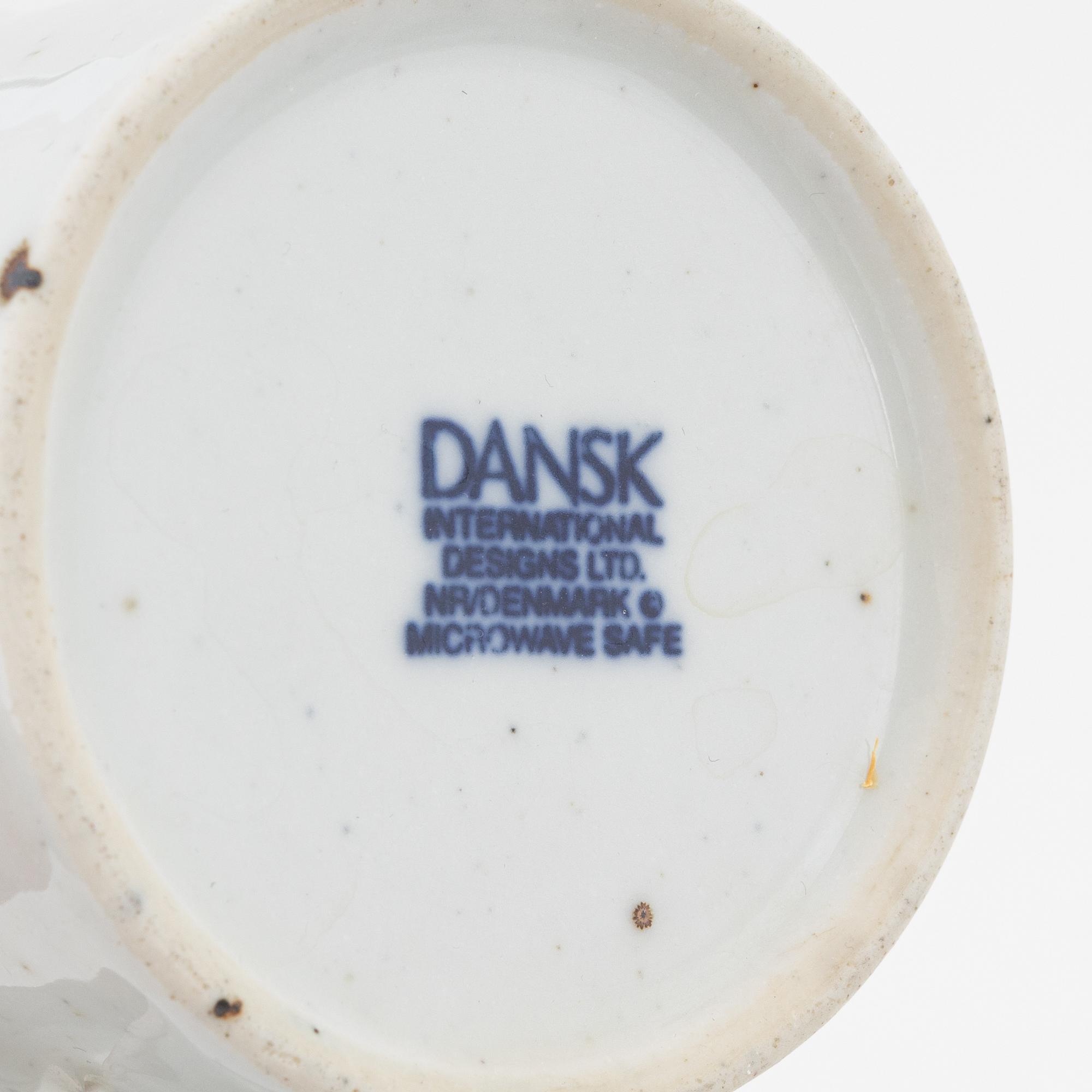 Niels Refsgaard, a stoneware coffee- and dinner service, 38 pieces, Dansk Design, Denmark.
