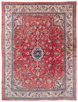 Carpet, Mahal/Sarouk, approx. 420 x 323 cm.