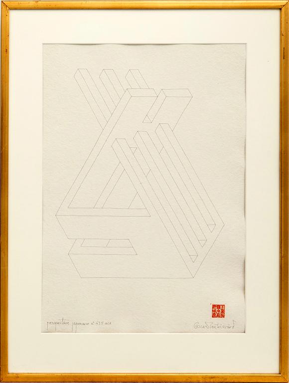 Oscar Reutersvärd, "Japanese Perspective no 435 aca".