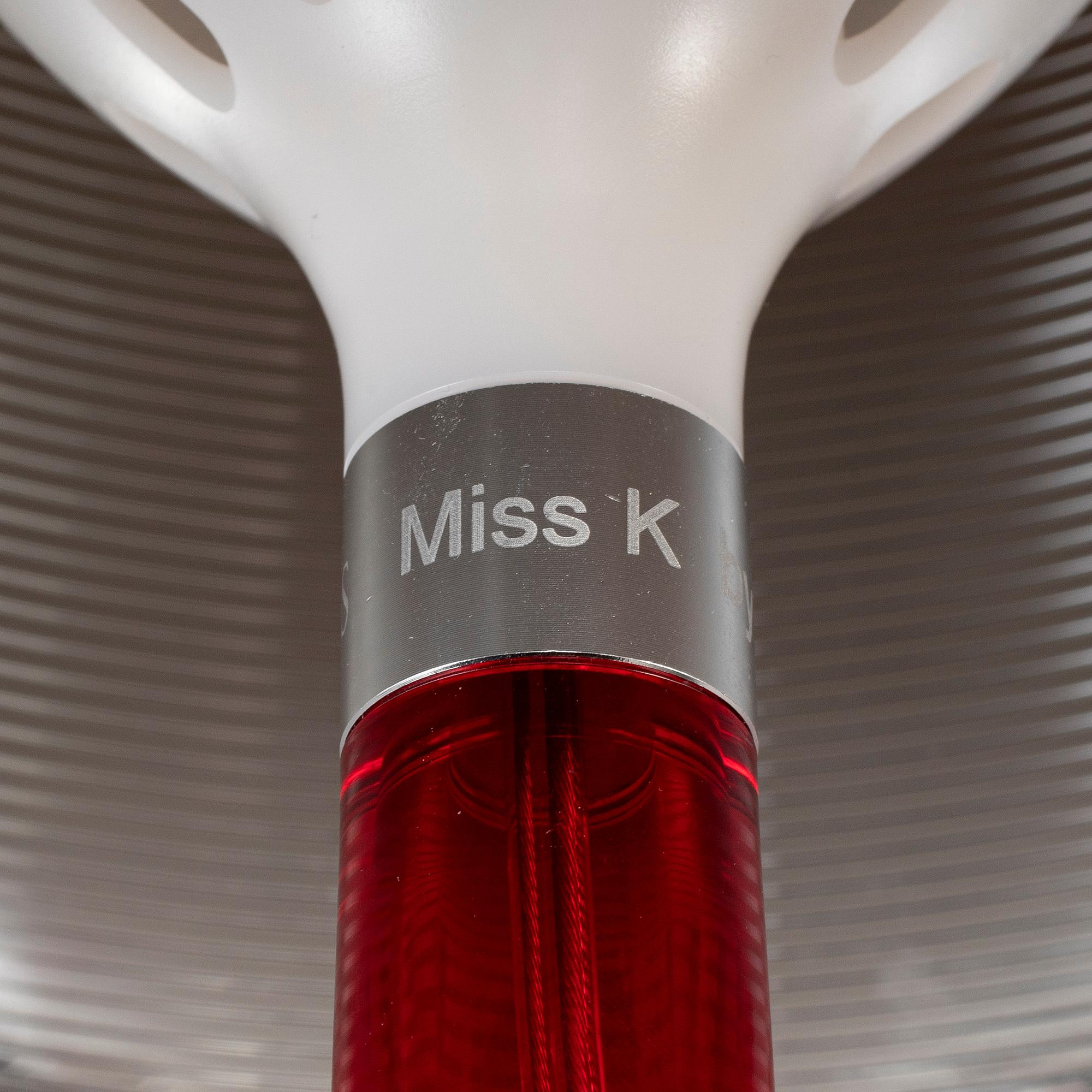 PHILIPPE STARCK, a pair of 'Miss Kä table lights, Flos, Italy.