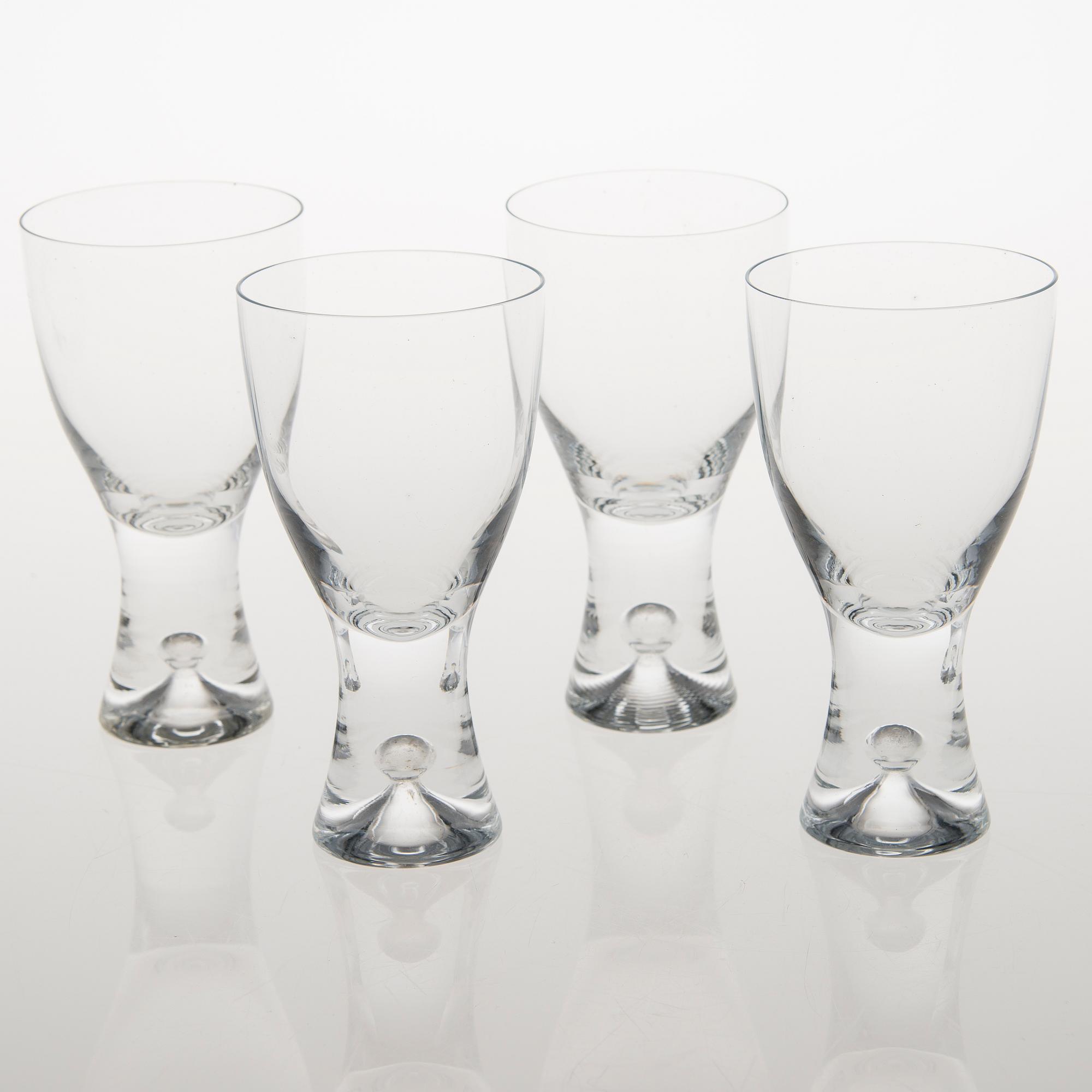 TAPIO WIRKKALA, A 30-piece set of 'Tapio' glasses, Iittala latter half of the 20th Century.