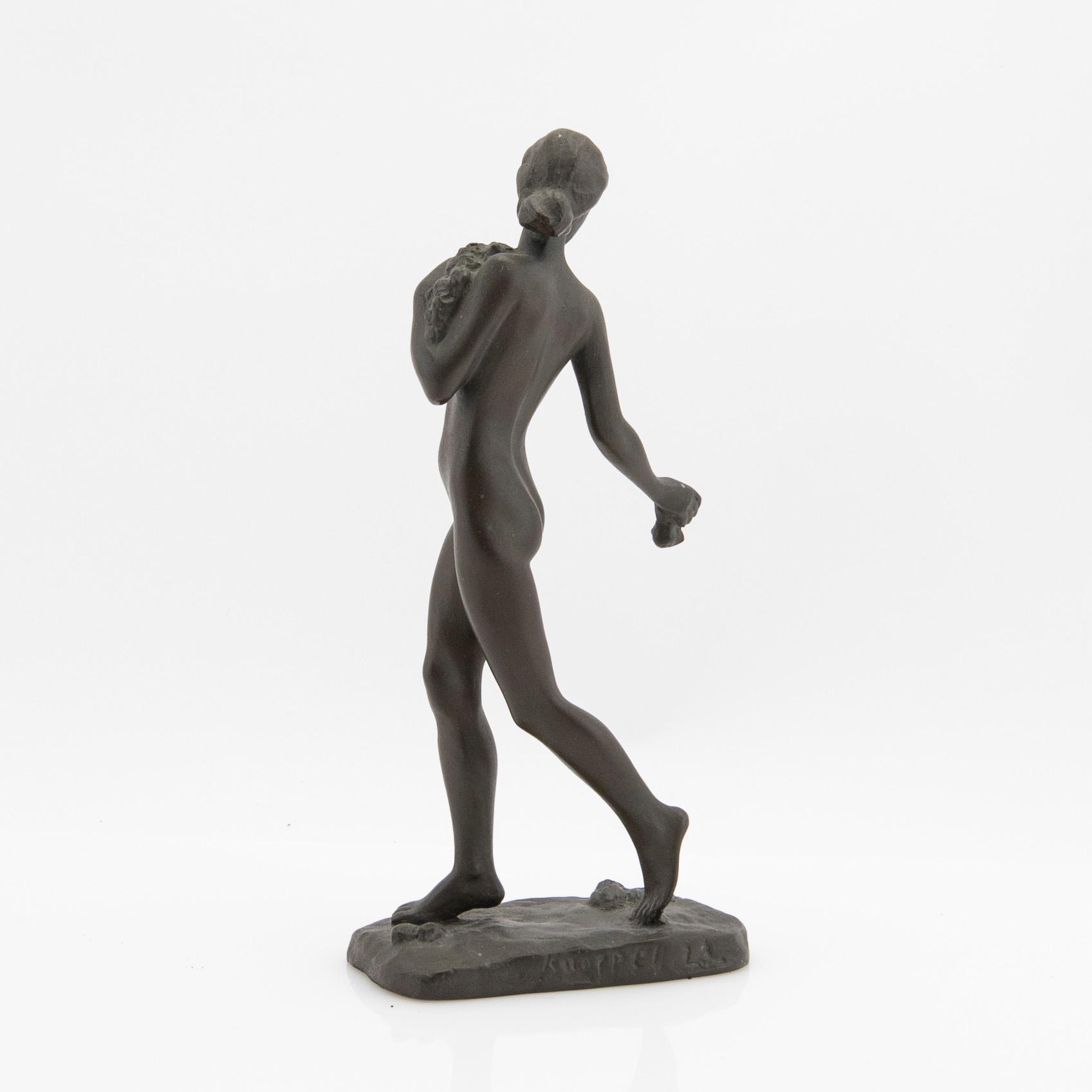 Arvid Knöppel, "Blomsterflickan".