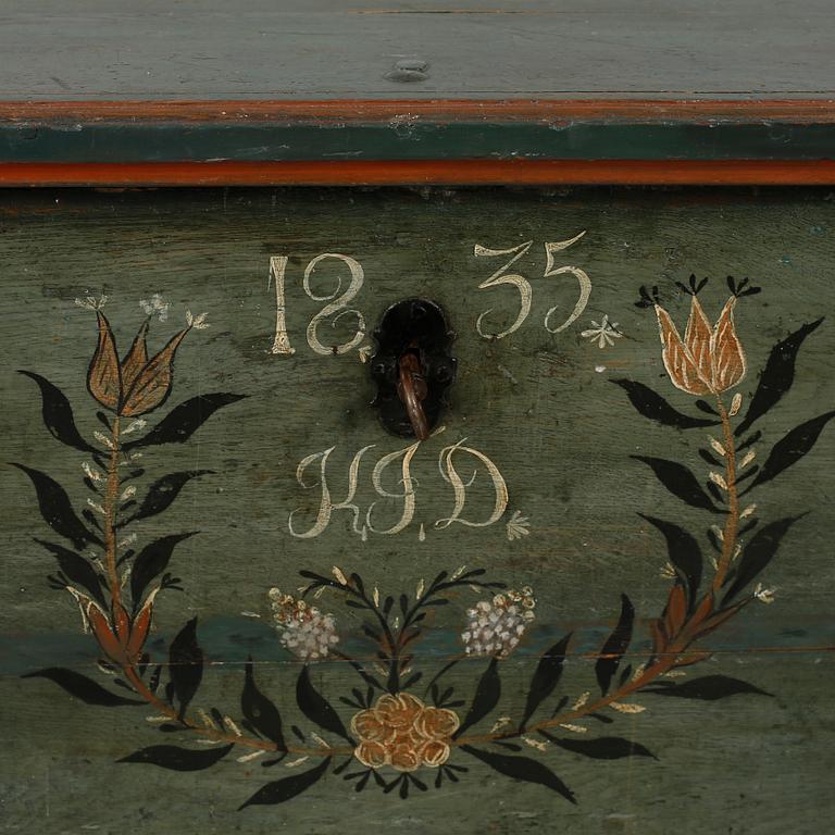 KISTA, allmoge, daterad 1835.