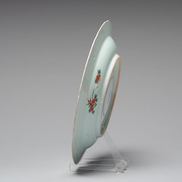 FAT, porslin. Qingdynastin, Kangxi (1662-1722).