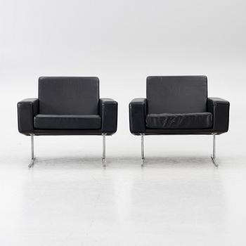 Armchairs, a pair, Danerka, Denmark.