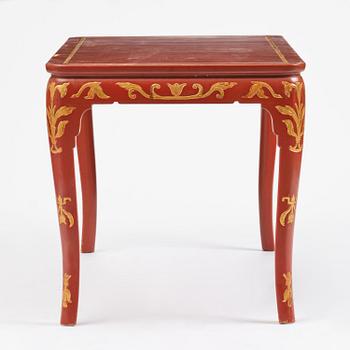 Carl Malmsten, a Swedish Grace table, cabinetmaker Albin Johansson, Stockholm, for Villa Kvikkjokk, 1927.