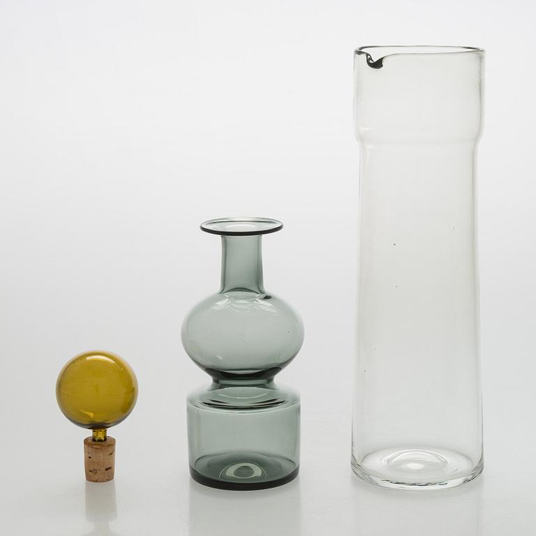 Kaj Franck, a decanter 'The Bells of Kremlin', signed K. Franck, Nuutajärvi, Notsjö -61.