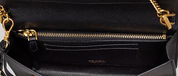 PRADA,
"Saffiano leather crossbody", väska.