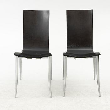 Philippe Starck, Stolar, 6 st, "Olly Tango", Driade, Italien, 2000-tal.