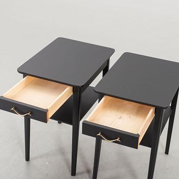 NATTDUKSBORD, ett par, 1950-tal.