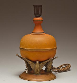 BORDSLAMPA, Art deco, 1930/40-tal.