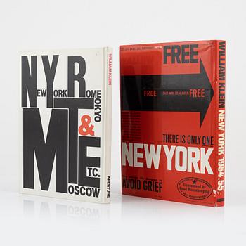William Klein, 2 photobooks.