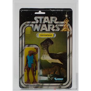 STAR WARS, Hammerhead, 21 back-a, AFA 85 NM+, Kenner 1979.