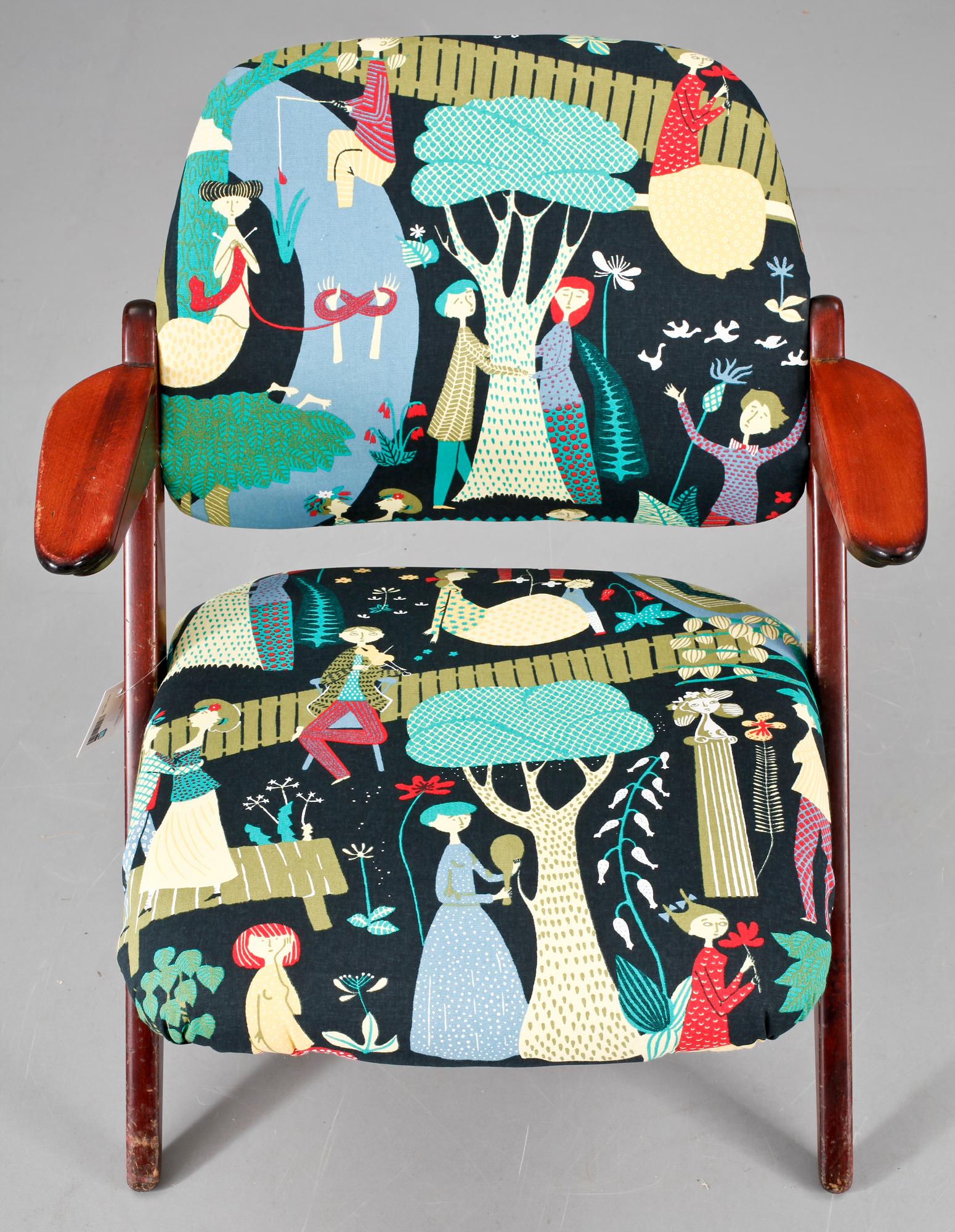 FÅTÖLJ, Triva-serien, Nordiska Kompaniet, 1950/60-tal.