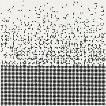 Pentti Tulla, serigrafia, signeerattu ja päivätty 1986.