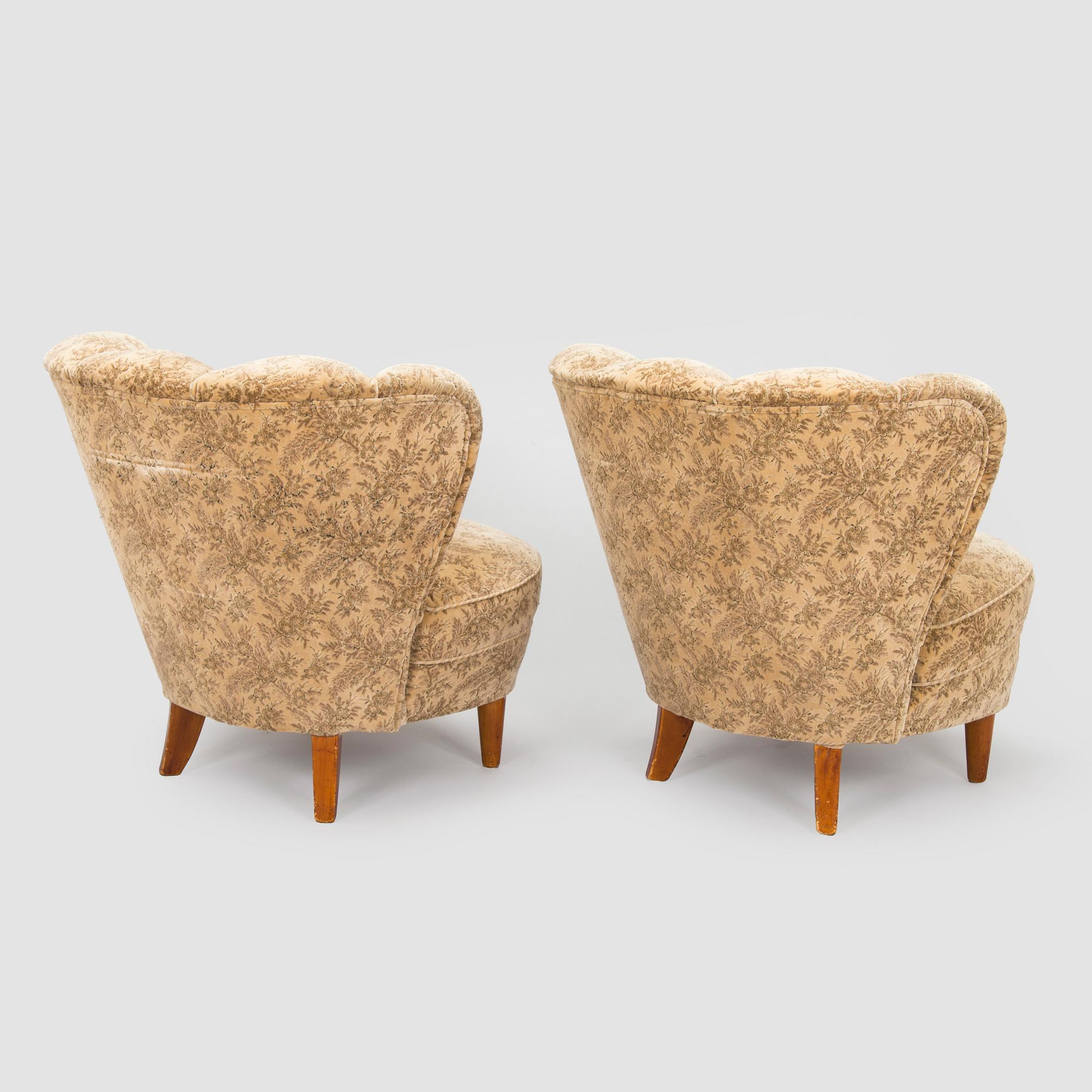 Nojatuolipari, 1900-luvun puoliväli.