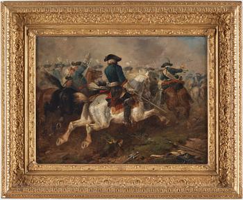 RICHARD BEAVIS, oil on canvas, signed and dated -72.