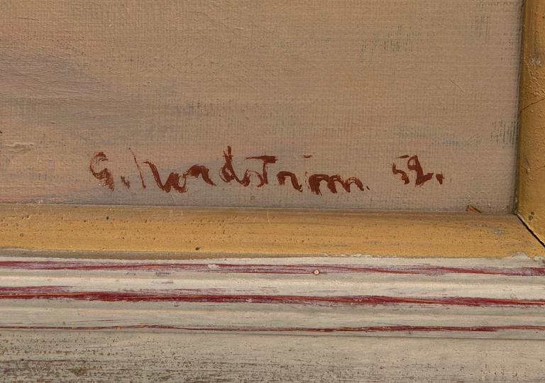 Gerhard Nordström, "Vårljus över slätten".