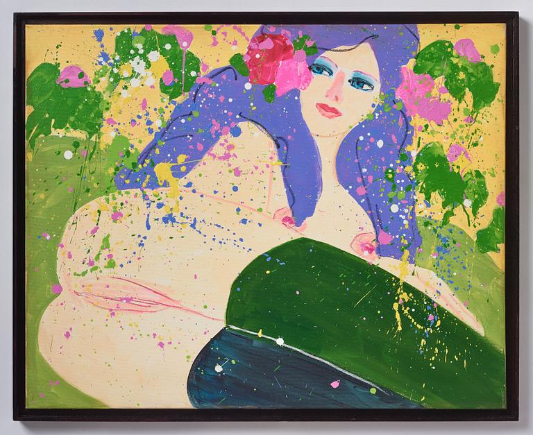 Walasse Ting, "I like spring".