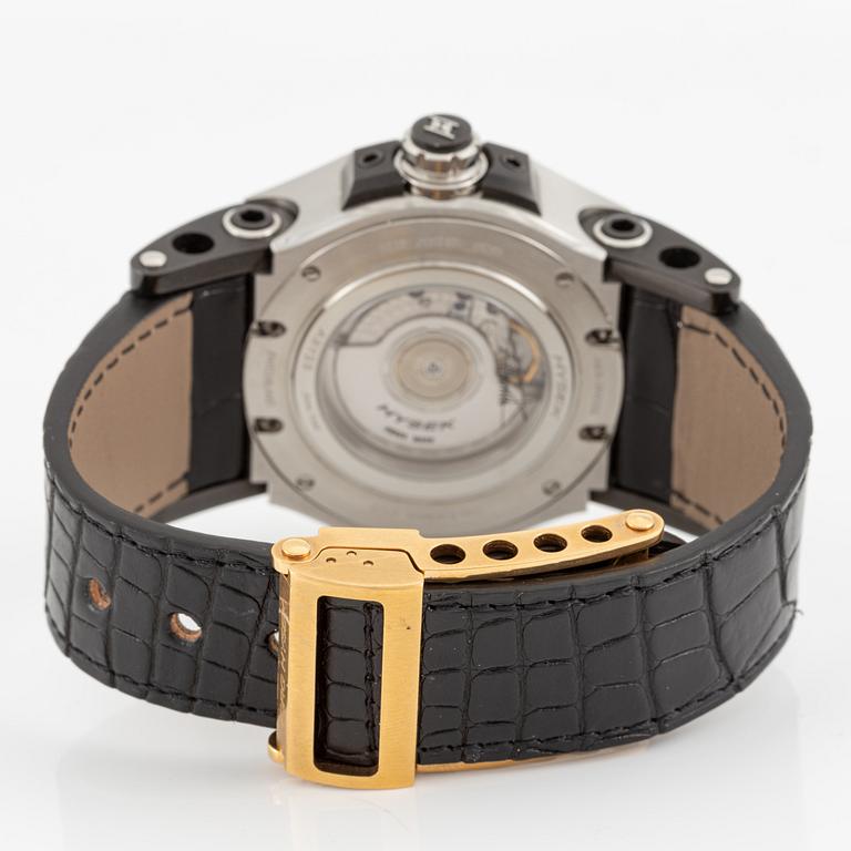Jorg Hysek, Gondwana, Abyss Dual Time, wristwatch, 44 mm.
