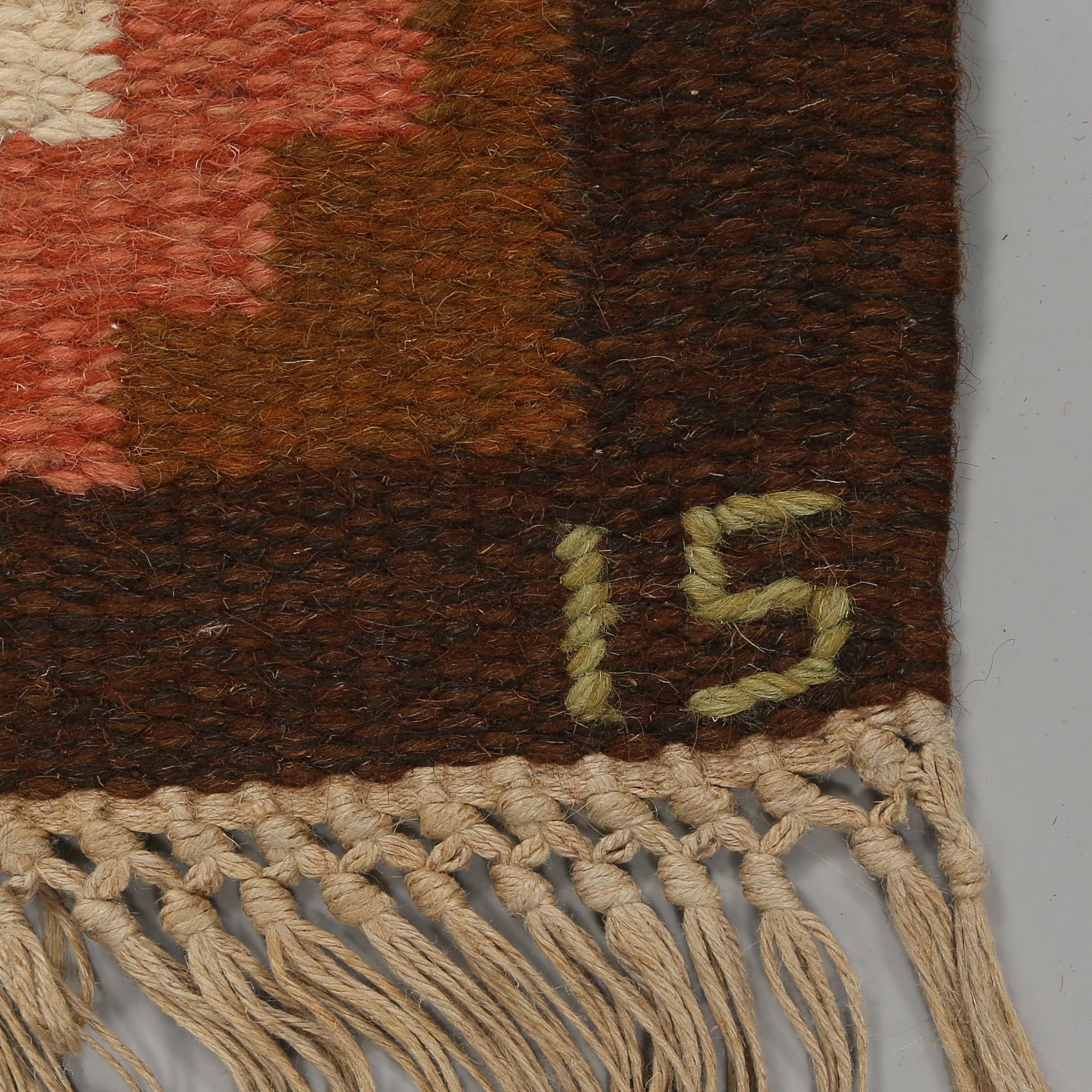 MATTA, rölakan, Ingegerd Silow, monogramsignerad, 207 x 140 cm.