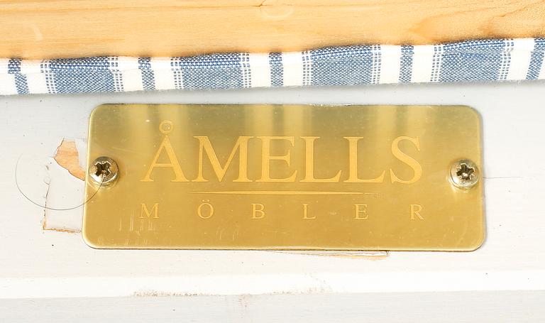 MATSALSGRUPP, 6 delar, Gustaviansk stil, Åmells möbler, 19/2000-tal.