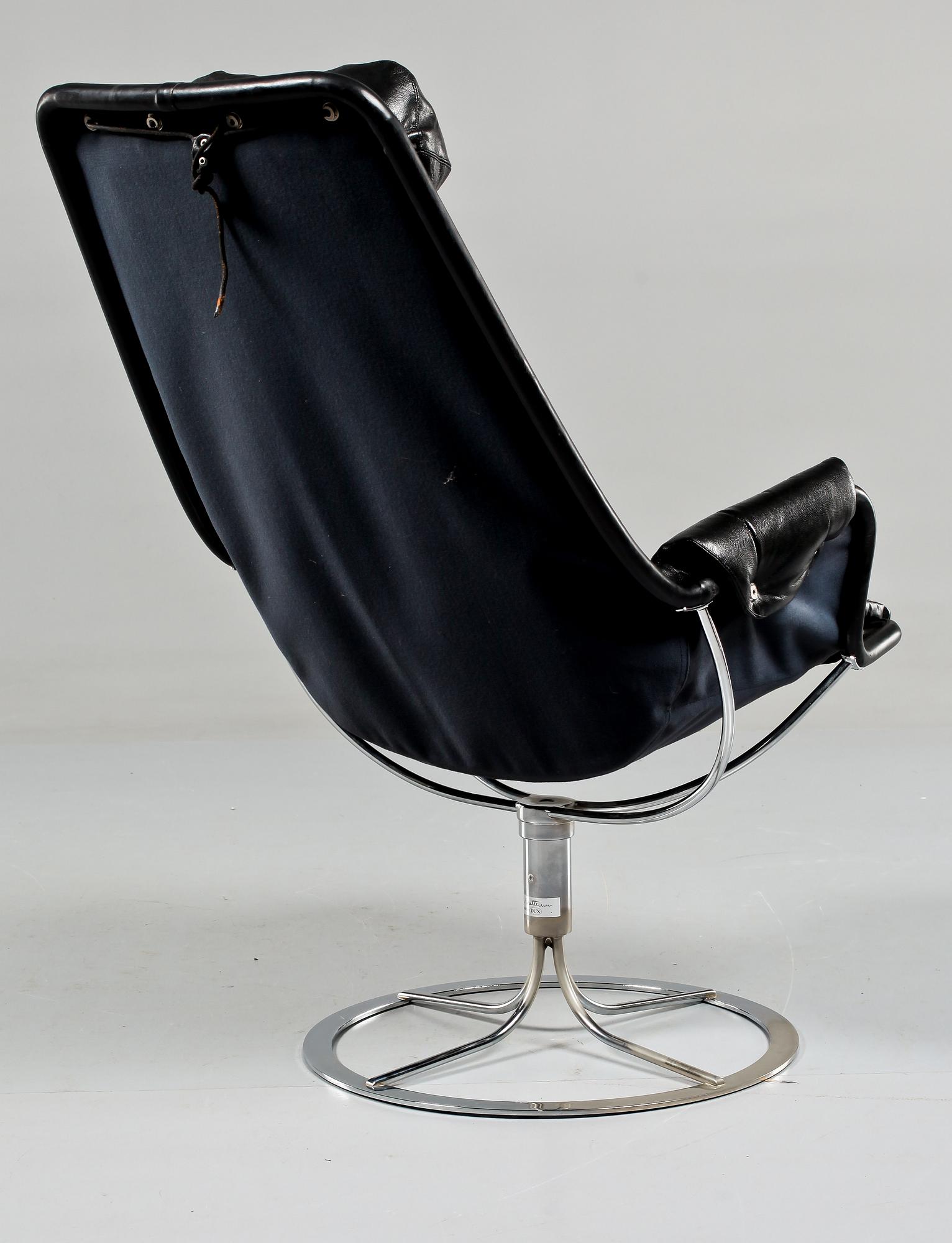 FÅTÖLJ, "Jetson" design Bruno Mathsson, Dux, 1900-talets andra hälft.