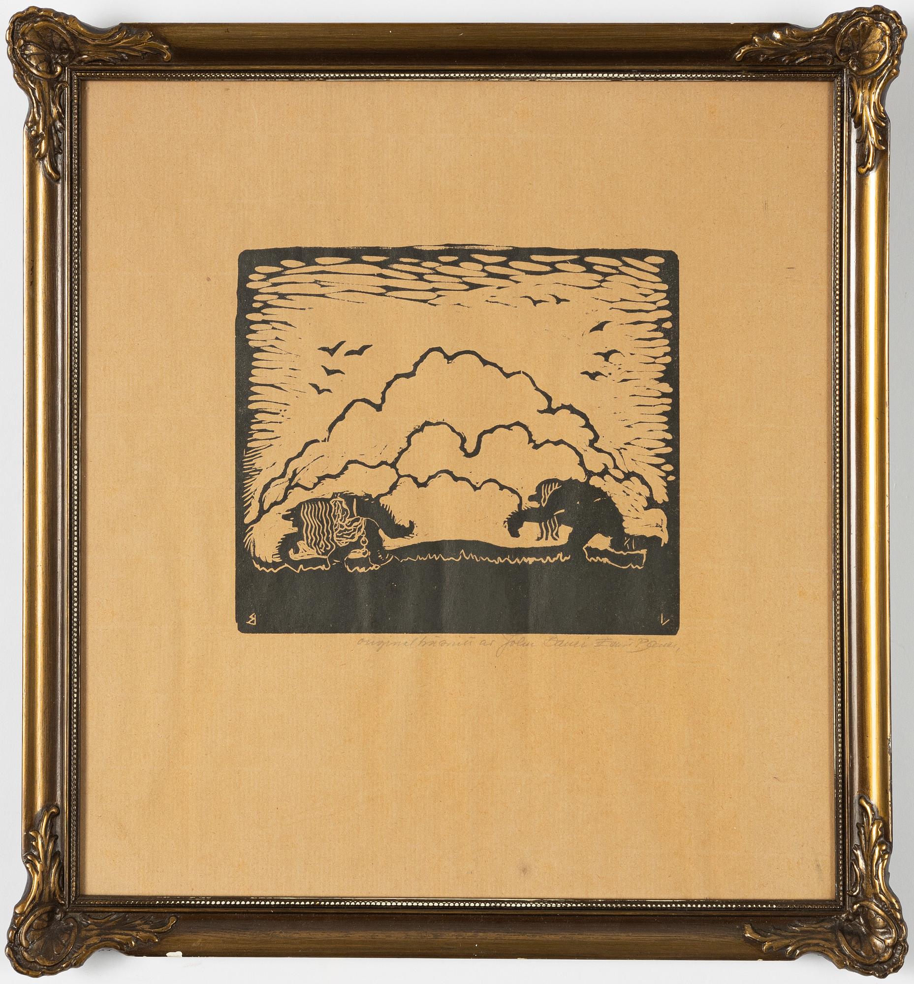 John Bauer, Två troll.