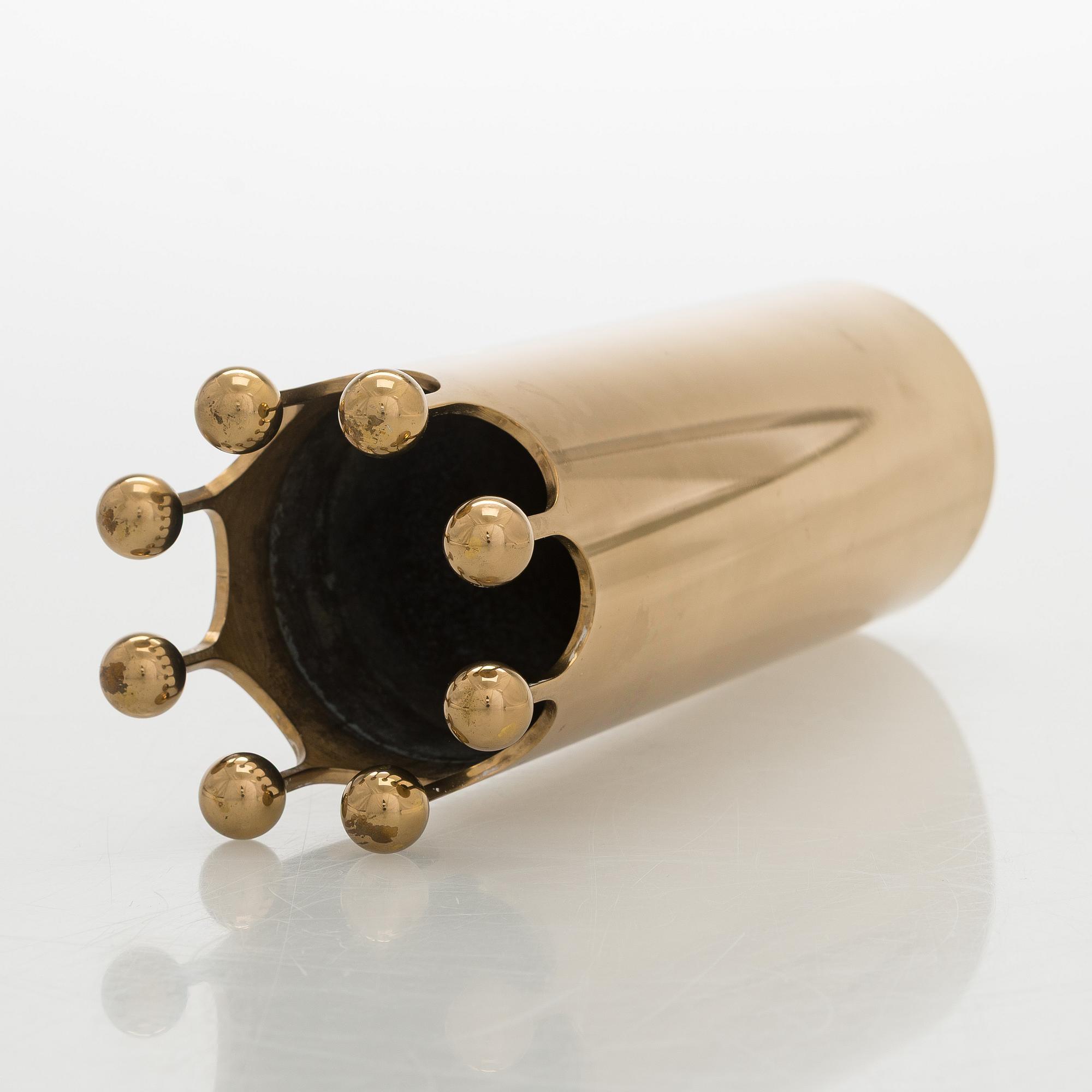 Pierre Forssell, vas, Mässingstudion, Skultuna 1960-tal.