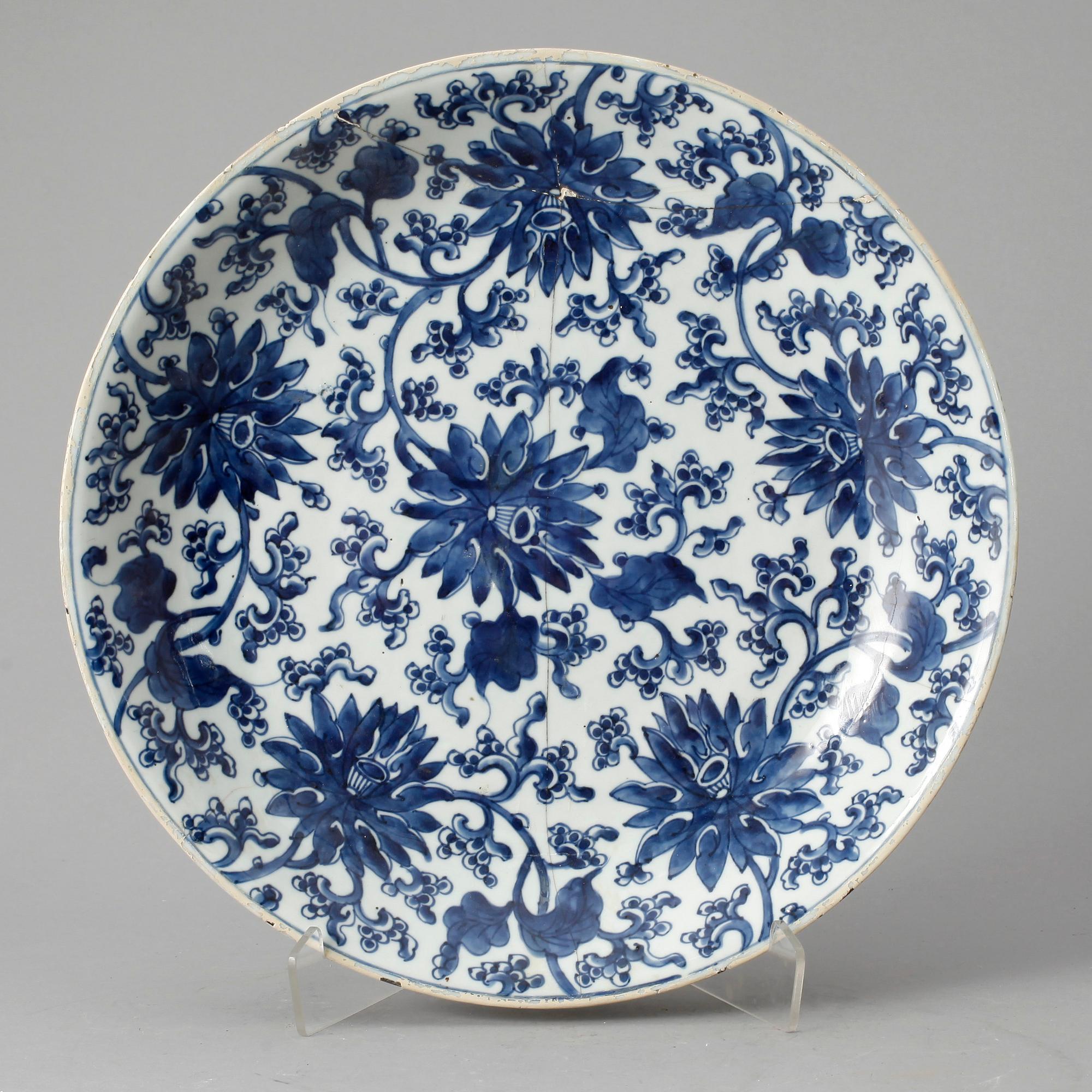 FAT, porslin, Kina, Kangxi, 1662-1722.