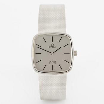 Omega, De Ville, wristwatch, 30 x 30 mm.