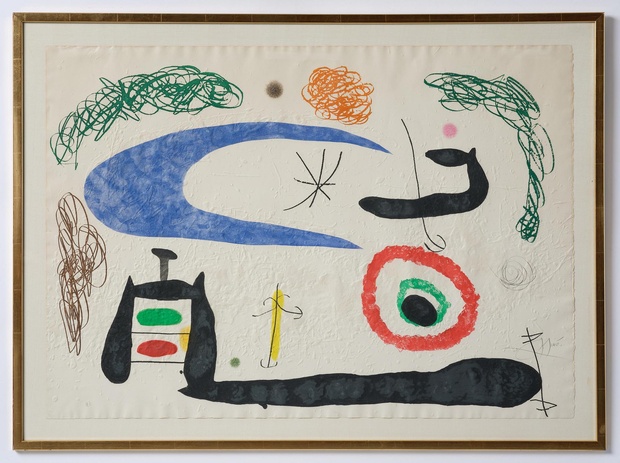 Joan Miró, "Dormir sous la lune".