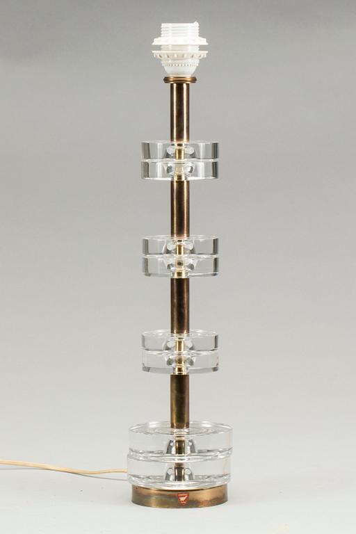 BORDSLAMPA, Carl Fagerlund, Orrefors.