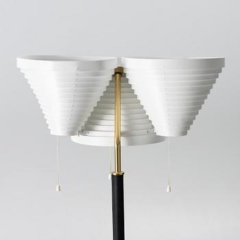Alvar Aalto, A model A 809 floorlamp,  Valaisinpaja OY, Finland.
