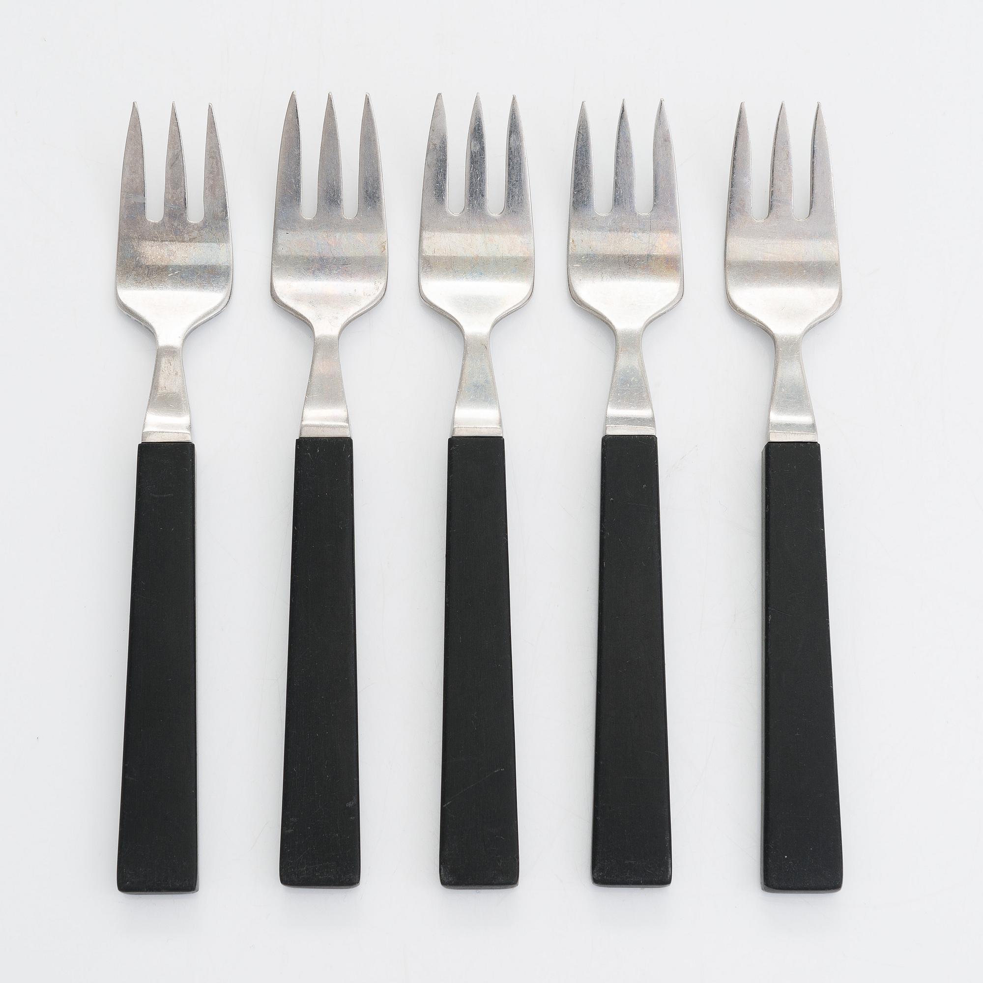 Bertel Gardberg, bestickuppsättning, 54 delar, "Triennale", Fiskars.