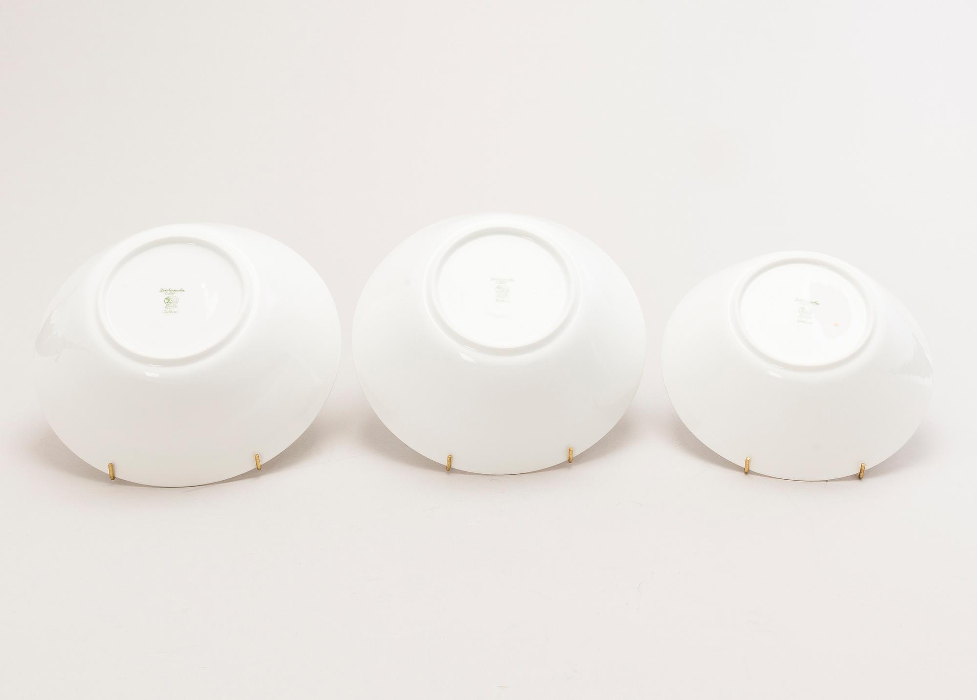 DINNERWARE, 61 pcs, 'Noblesse', porcelain, Hutschenreuther, Bavaria.