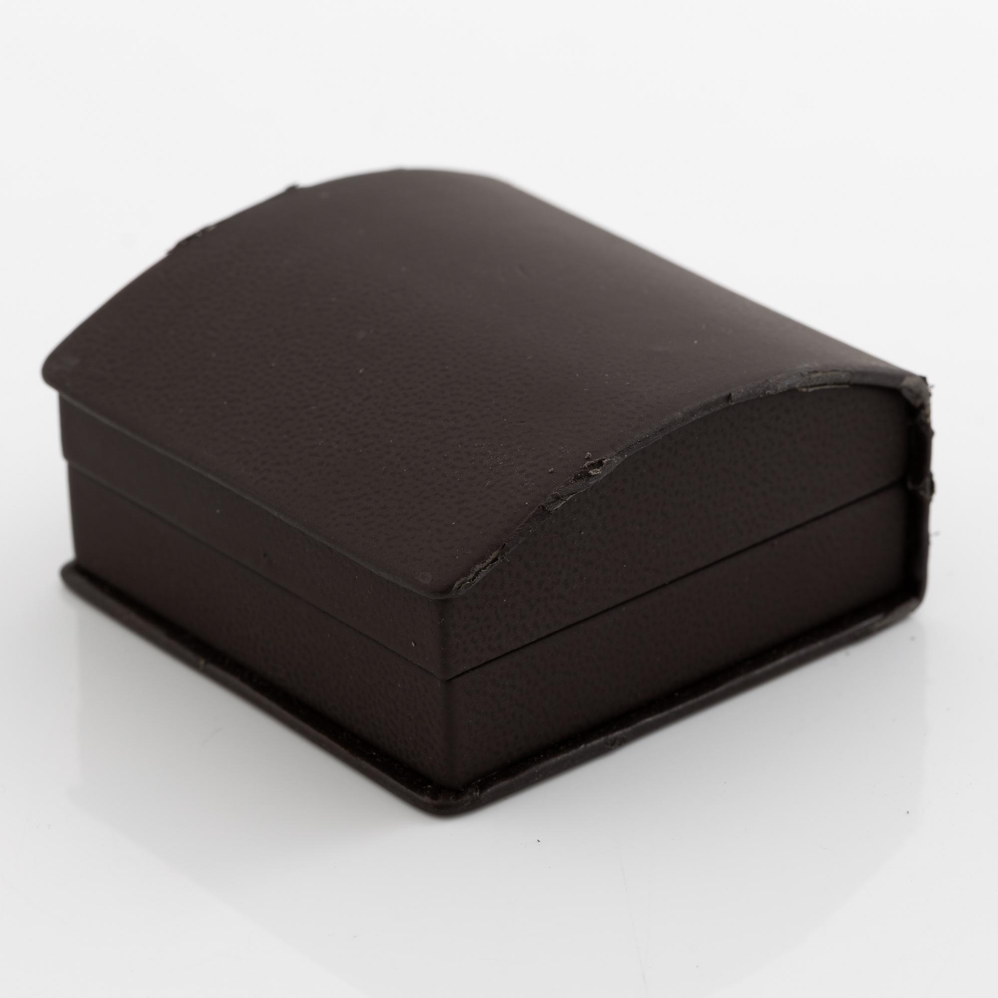 Earrings. a pair, 14K white gold with princess-cut diamonds.