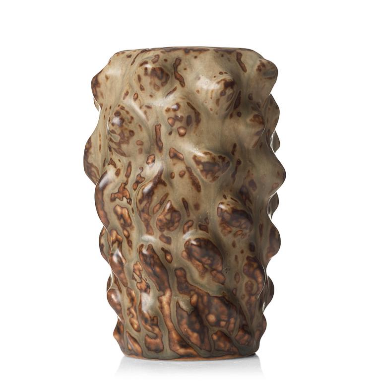 Axel Salto, a stoneware vase, Royal Copenhagen Denmark 1963.