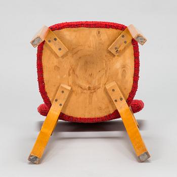 Alvar Aalto, stol, modell E 69 för O.Y. Huonekalu- ja Rakennustyötehdas A.B. 1900-talets mitt.